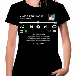 Camiseta "Y nos dieron las 10" mujer - by Pecados Expertos